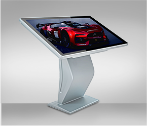 Horizontal Touch Screen Kiosk for Transportation