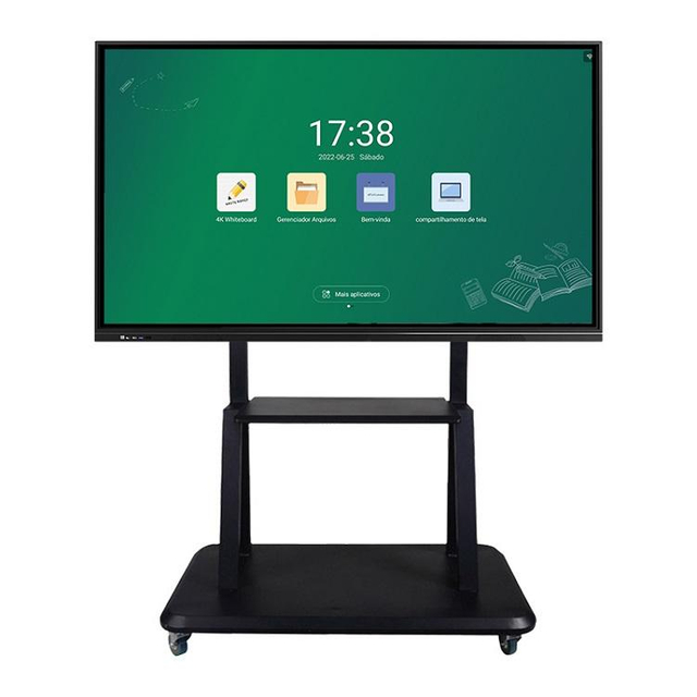 100 Inch Interactive Boards Display Screen Interactive Flat Touch Panel For Teaching And Conference