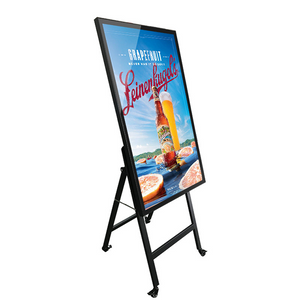 Poster Digital Signage with Art Stand