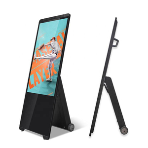 Standing Indoor Led Display Retail Solution Wifi 4g Usb Led Poster Portable Digital Signage