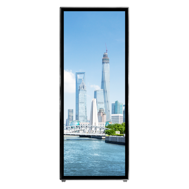 55 Inch Indoor Floor Stand Lcd Advertising Display Screen Touch Digital Signage