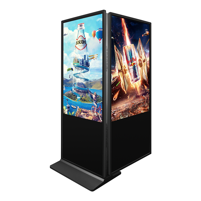 Double Side Stand Floor Digital Signage